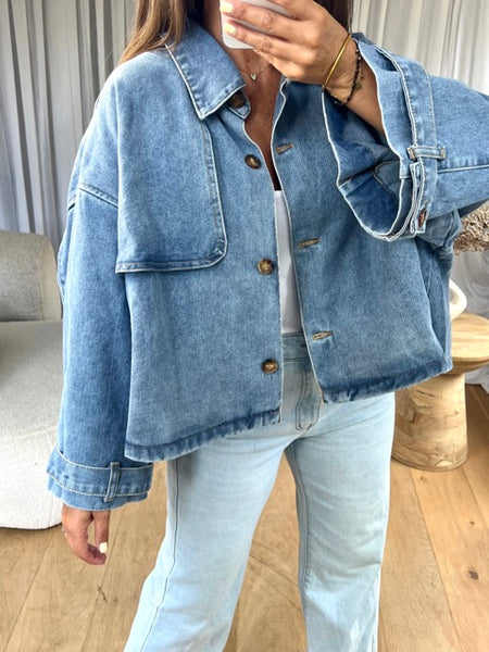 TRENCH COURT DENIM