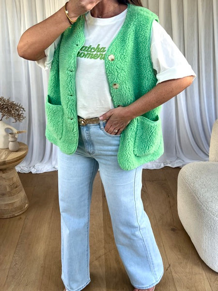 GILET SMITH VERT
