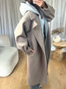 MANTEAU HENRI CAPUCHE TAUPE