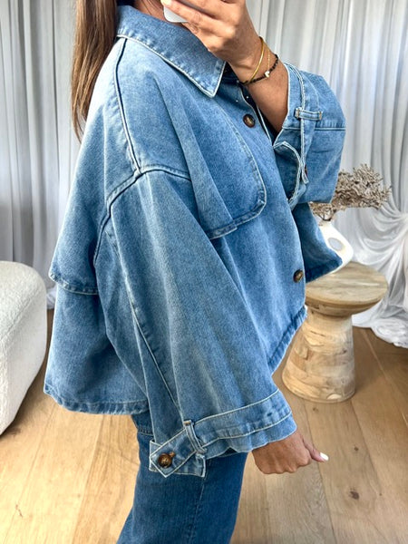 TRENCH COURT DENIM