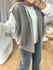 GILET FEUTRINE TAUPE