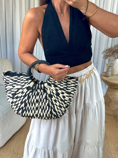PANIER VANILLE NOIR