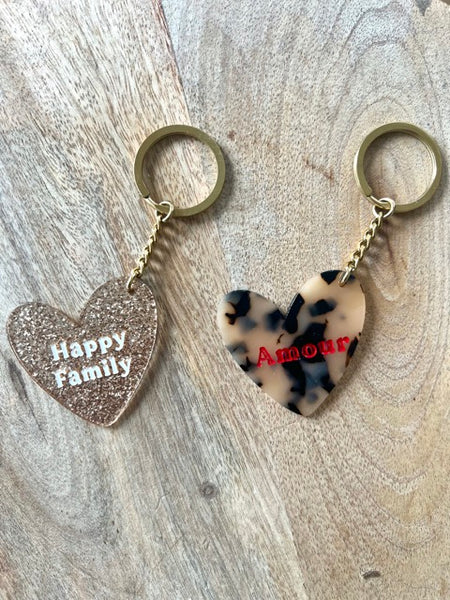 PORTE CLÉ COEUR