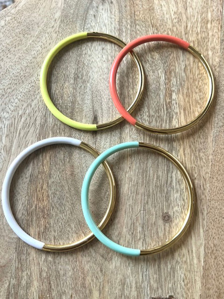 BRACELET JONC PASTEL