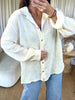 CHEMISE PETITS COEURS JAUNE