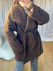 MANTEAU FEUTRINE MARRON