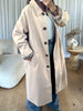 TRENCH LONG VICHY BEIGE