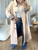 TRENCH LONG VICHY BEIGE