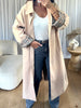 TRENCH LONG VICHY BEIGE
