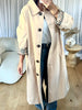 TRENCH LONG VICHY BEIGE
