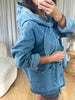 VESTE DENIM CAPUCHE