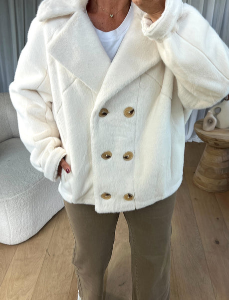 VESTE MANON BLANC