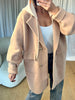 VESTE CAPUCHE MYLENA BEIGE