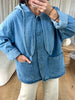 VESTE DENIM CAPUCHE