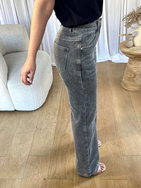 JEANS CLAIRE GRIS