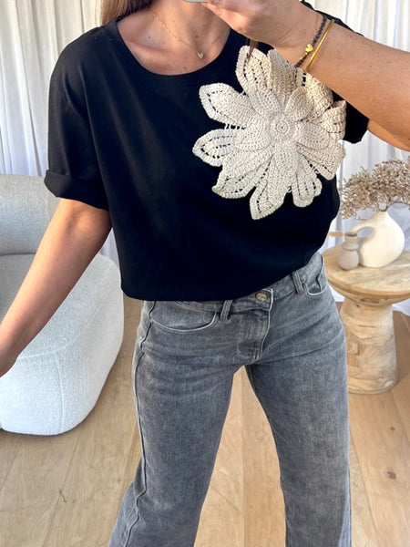 T-SHIRT FLEUR