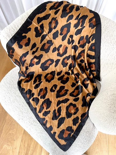 FOULARD LÉOPARD