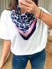 T- SHIRT FOULARD