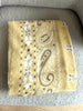 FOULARD BANDANA MOUTARDE