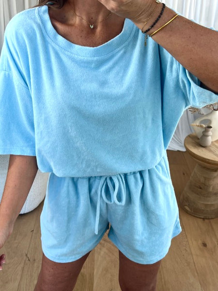 ENSEMBLE ÉPONGE BLEU
