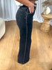 JEANS FOLK CLOUS NOIR