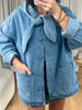 VESTE DENIM CAPUCHE