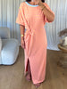 ROBE T-SHIRT RAYA NOEUD