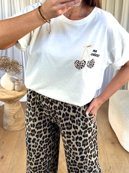 T-SHIRT MA CHÉRIE BLANC