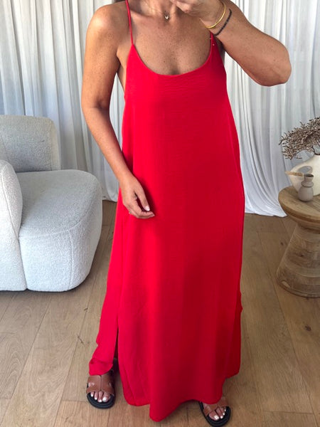 ROBE NAËL ROUGE