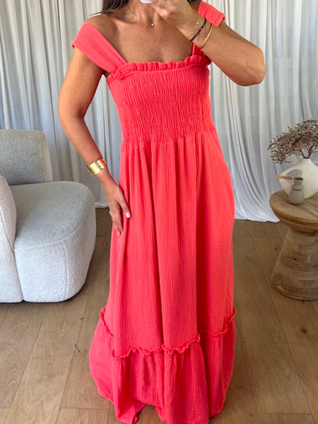ROBE ANGÈLE CORAIL