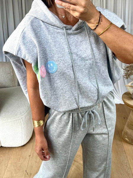 SWEAT CAPUCHE  SMILEY