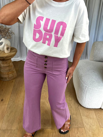 PANTALON LILAS