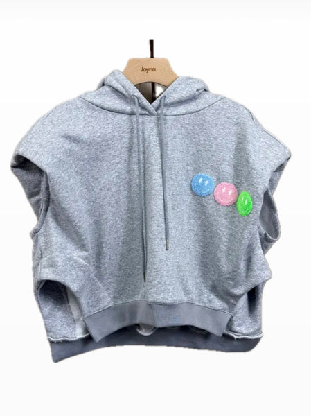 SWEAT CAPUCHE  SMILEY