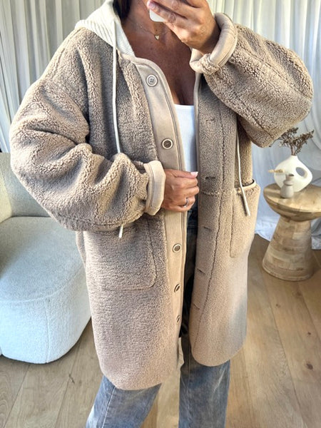 MANTEAU PAGA BEIGE