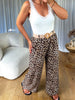 PANTALON PALAZZO LÉOPARD