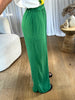 PANTALON MOUSSELINE VERT