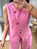 GILET DENIM PINK