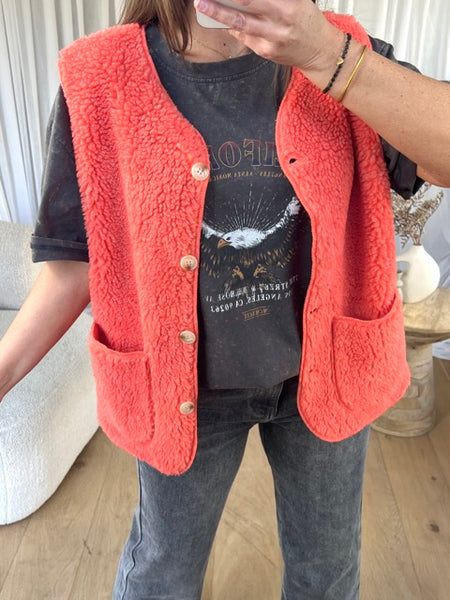 GILET SMITH ORANGE