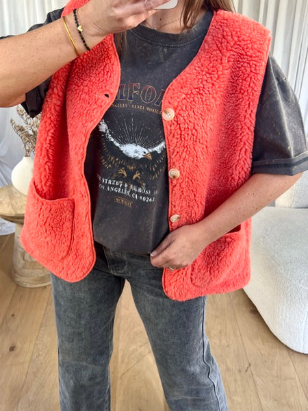 GILET SMITH ORANGE