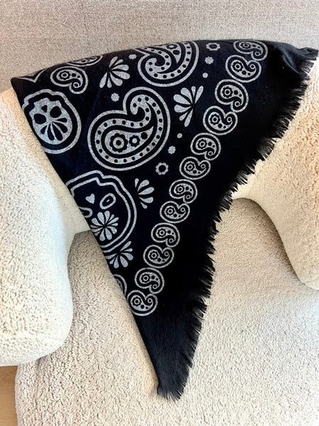 FOULARD BANDANA XL NOIR