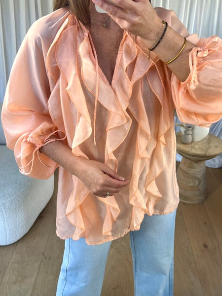 BLOUSE INES ORANGE
