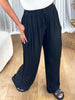 PANTALON CREPON NOIR