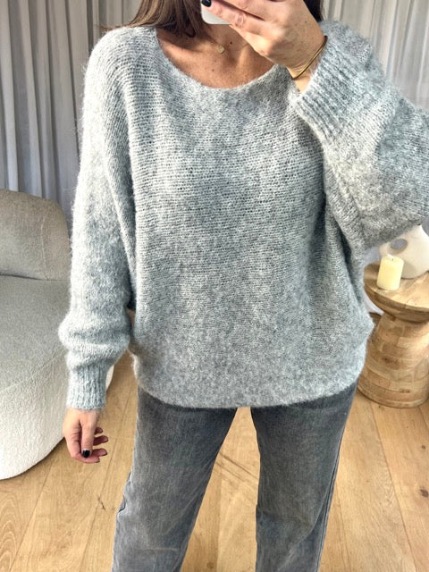PULL ASTRID GRIS