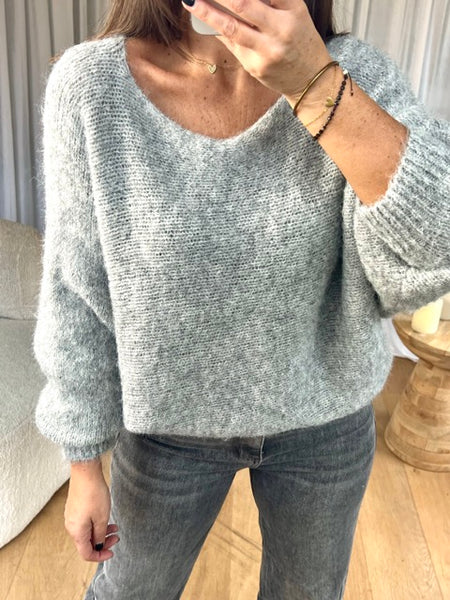 PULL ASTRID GRIS
