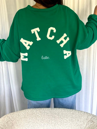 SWEAT MATCHA LATTE VERT