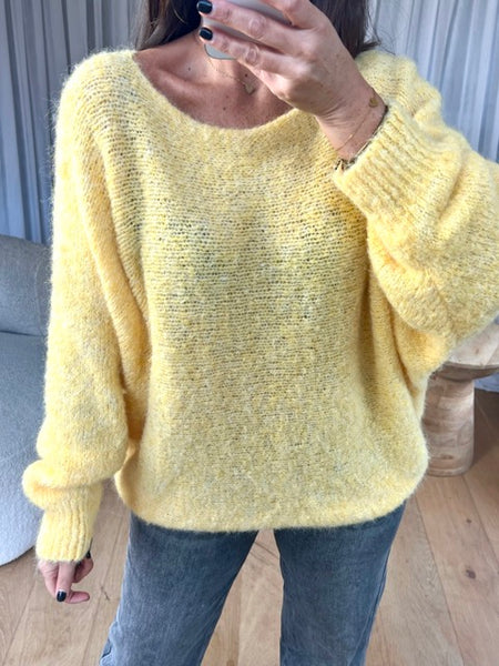 PULL ASTRID JAUNE