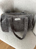 SAC BOWLING VELOURS GRIS