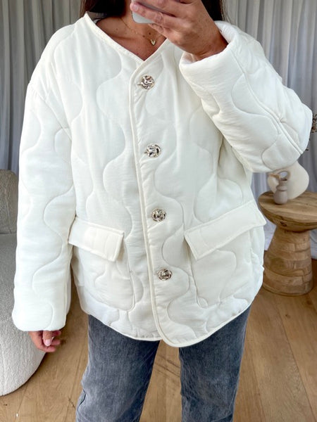 VESTE MATHIAS BLANC