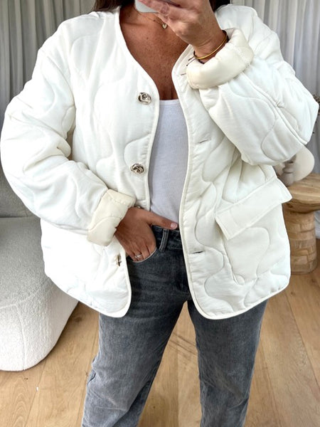 VESTE MATHIAS BLANC