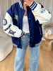 BLOUSON TEDDY BLEU